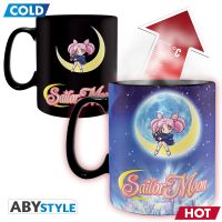 Sailor Moon mugg - Heat Change - Sailor & Chibi