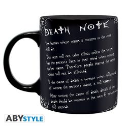 Death Note mugg - L & Rules