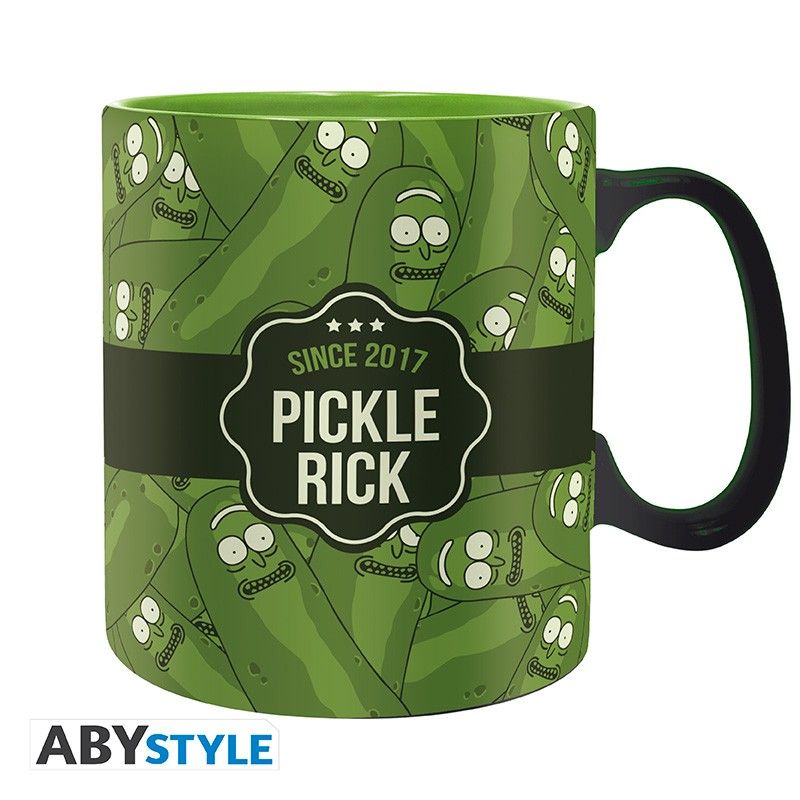 Rick & Morty mugg - Pickle Rick