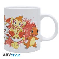 Pokemon mugg - Fire Starters