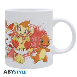 Pokemon mugg - Fire Starters