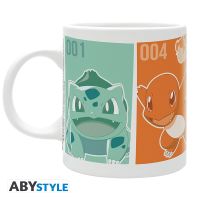 Pokemon mugg - Kanto Starters