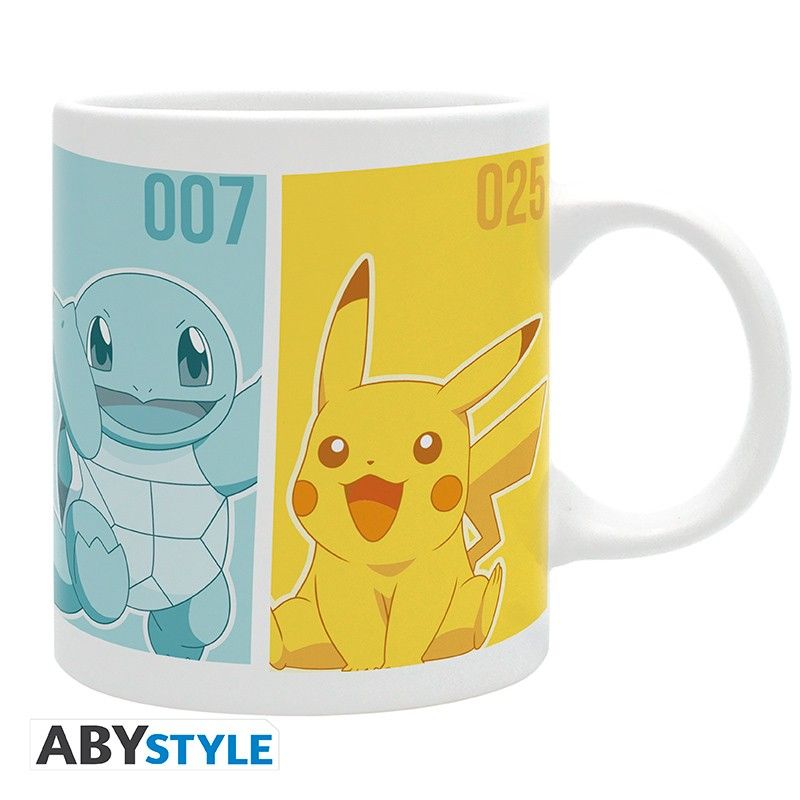 Pokemon mugg - Kanto Starters