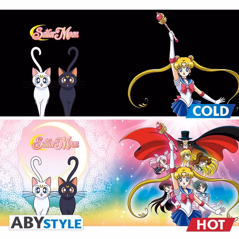 Sailor Moon mugg - Heat Change - Magic mug