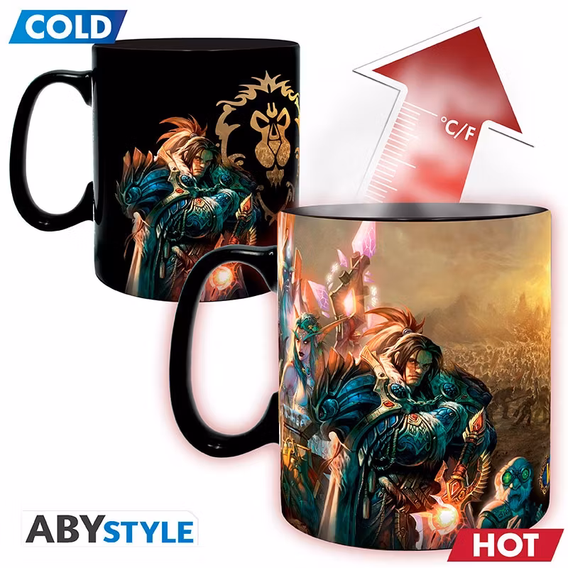 World of Warcraft Mugg - Heat Change - Azeroth