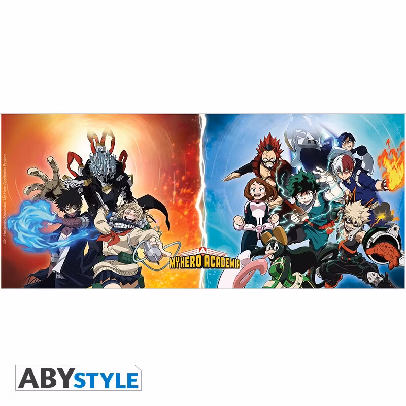 My Hero Academia mugg - Heroes vs Villains