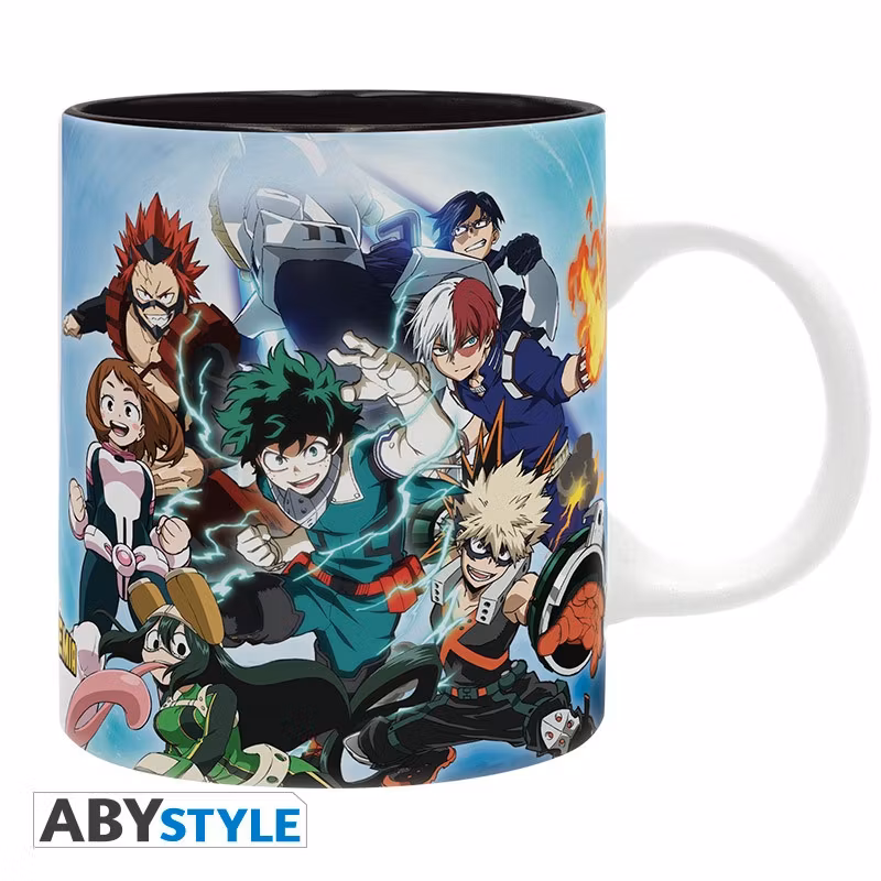 My Hero Academia mugg - Heroes vs Villains
