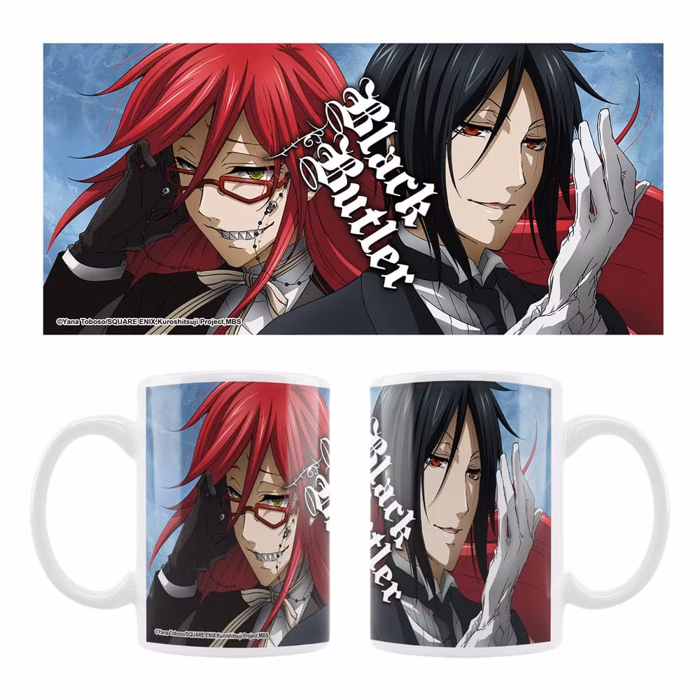 Black Butler mugg - Grell & Sebastian