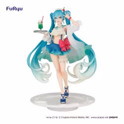 Hatsune Miku PVC Statue Hatsune Miku SweetSweets Series Melon Soda Float 18 cm