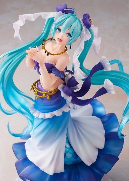 Hatsune Miku AMP PVC Statue Princess Mermaid Ver. 21 cm
