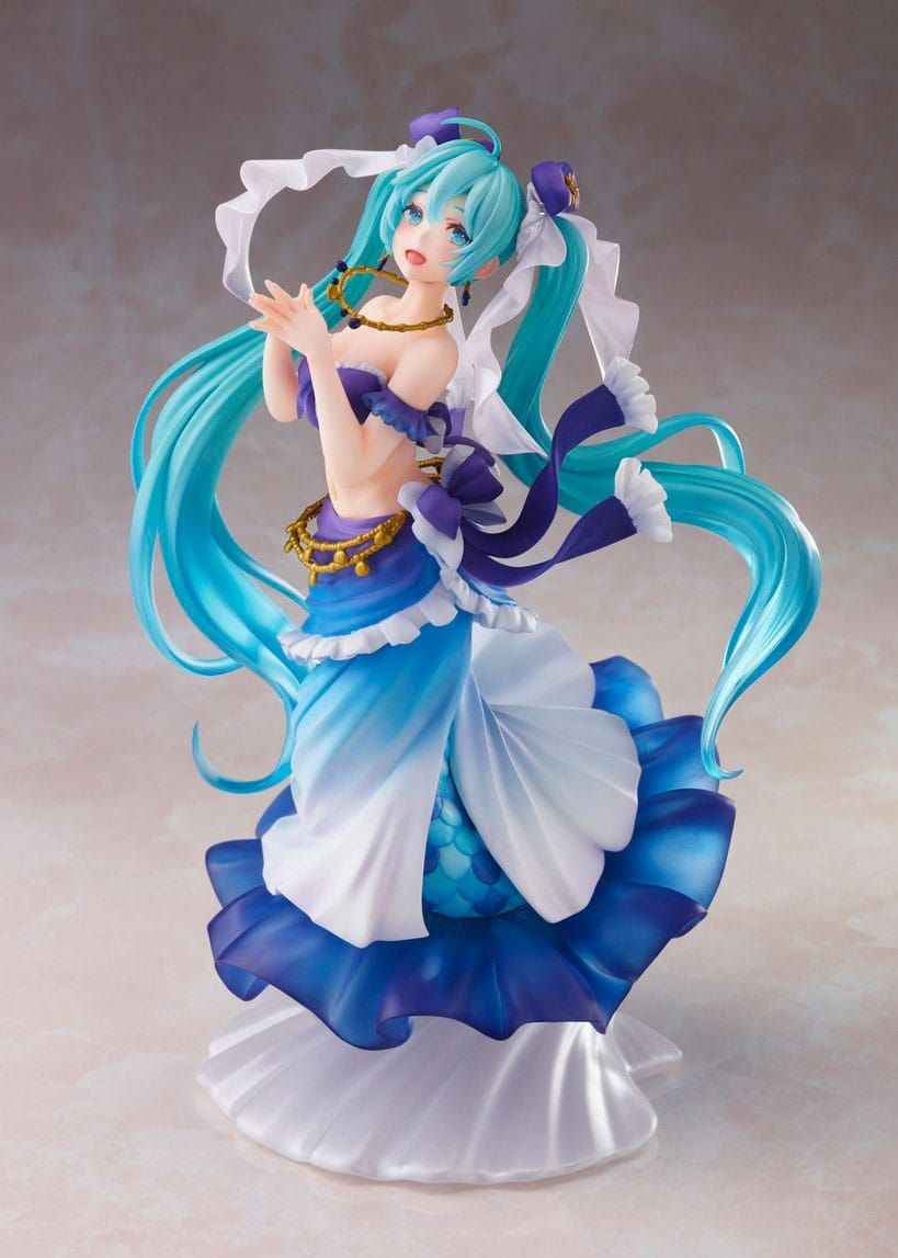 Hatsune Miku AMP PVC Statue Princess Mermaid Ver. 21 cm