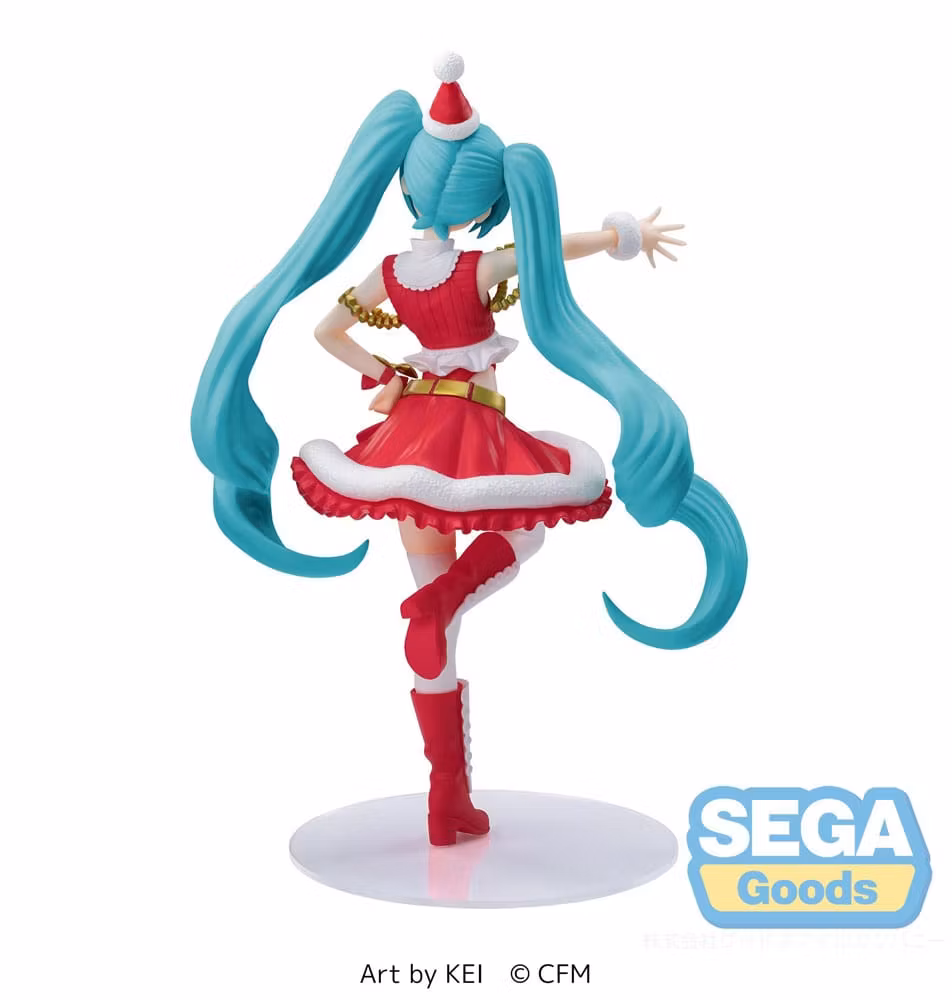 Hatsune Miku Luminasta PVC Statue Hatsune Miku Christmas 2023 20 cm