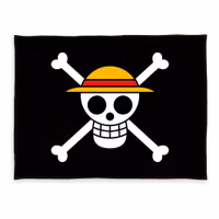 One Piece filt - Strawhat Logo