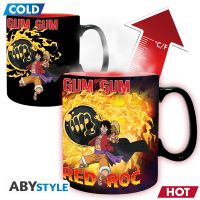 One Piece mugg - Heat Change - Luffy vs Kaidou