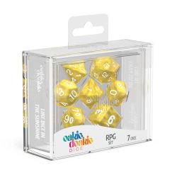 Tärningar - Marble Yellow - Oakie Doakie