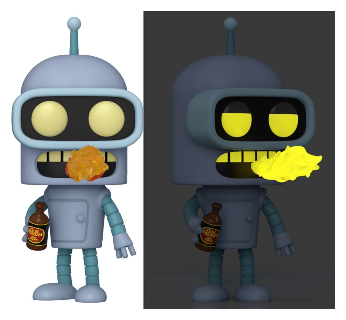 Futurama POP! staty - Bender w/CH(GW) 9 cm