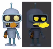 Futurama POP! staty - Bender w/CH(GW) 9 cm