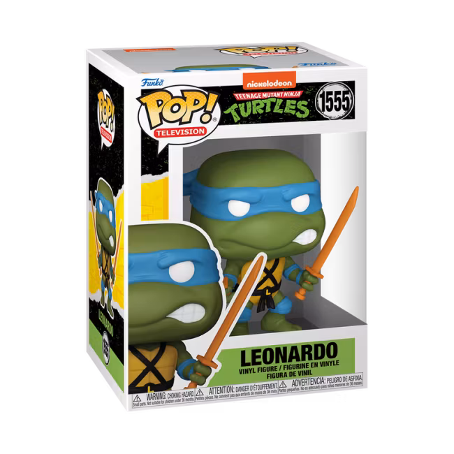 Teenage Mutant Ninja Turtles POP! staty - Leonardo