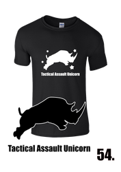 Tactical Assault Unicorn t-shirt
