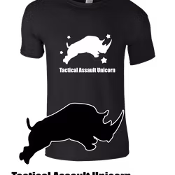 Tactical Assault Unicorn t-shirt