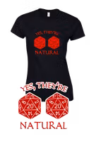 Natural 20 t-shirt