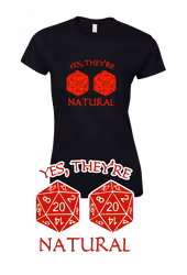 Natural 20 t-shirt