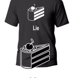 Cake is a lie t-shirt