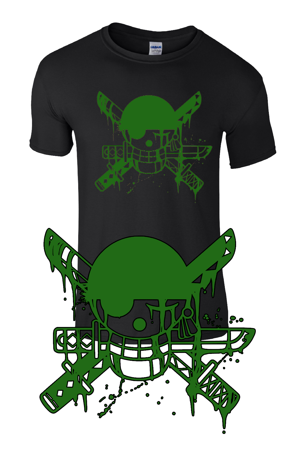 One Piece t-shirt - Zoro logo