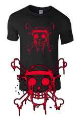 One Piece t-shirt - Luffy logo