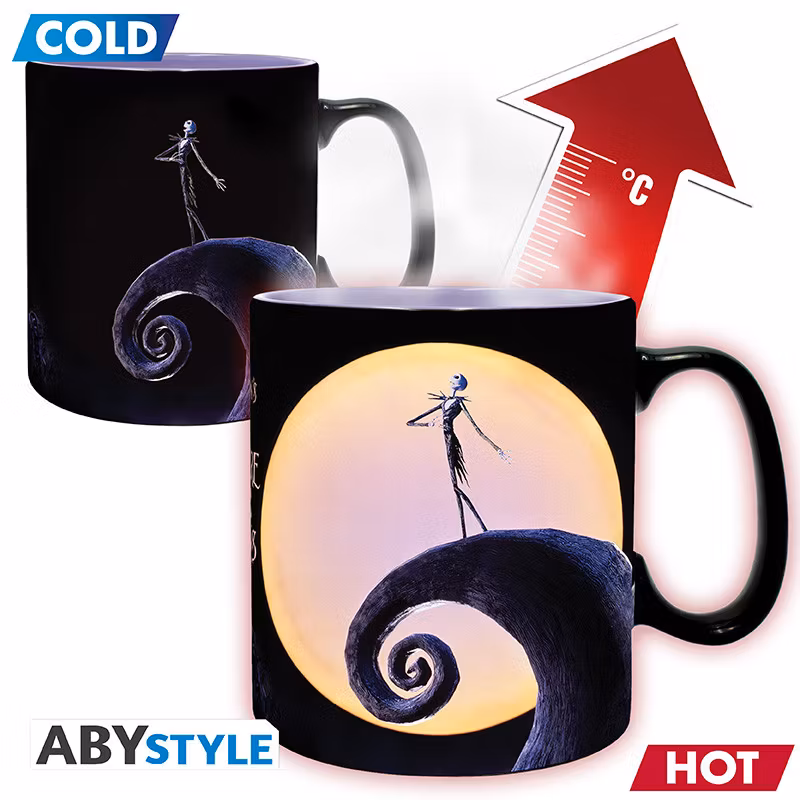 Nightmare Before Christmas mugg – Heat Change - Jack and Moon