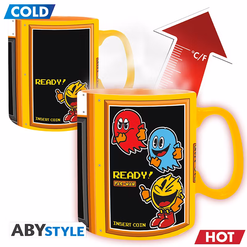 Pac-Man mugg - Heat Change - Arcade