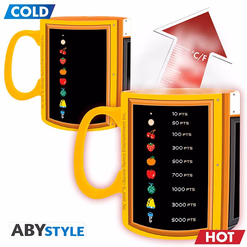 Pac-Man mugg - Heat Change - Arcade