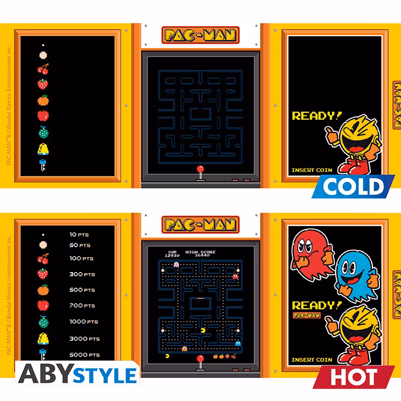 Pac-Man mugg - Heat Change - Arcade