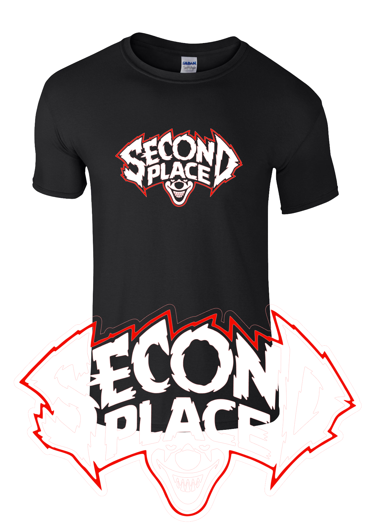 Second Place t-shirt