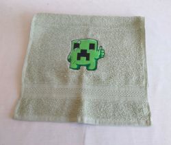 Handduk - Minecraft Creeper