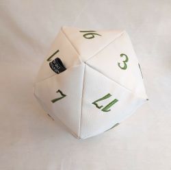 3D kudde -Tärning