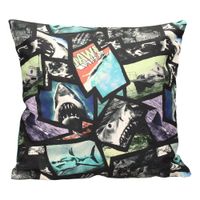 Jaws kudde - Poster Collage