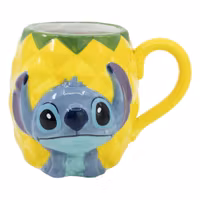Lilo & Stitch 3D Mugg - Stitch Pineapple 414 ml