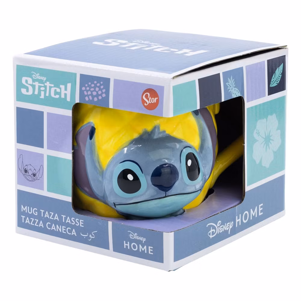 Lilo & Stitch 3D Mugg - Stitch Pineapple 414 ml