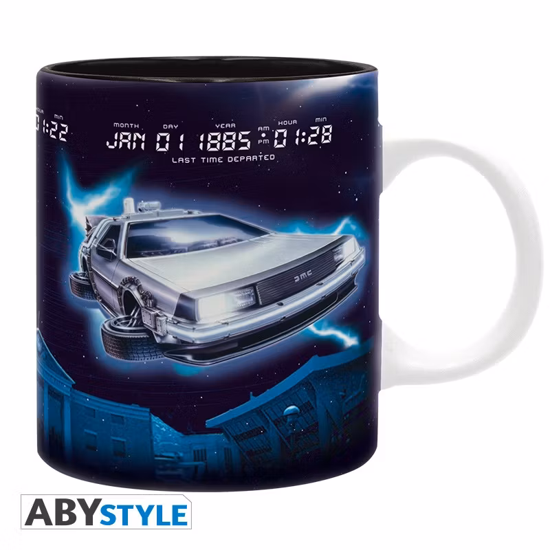 Back to the Future mugg - Delorean