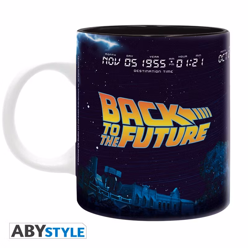 Back to the Future mugg - Delorean