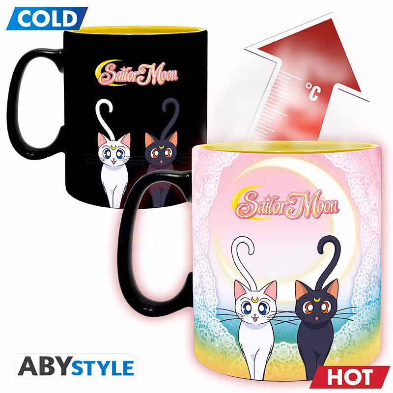 Sailor Moon mugg - Heat Change - Group