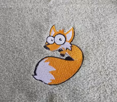 Gästhandduk - Curious Fox