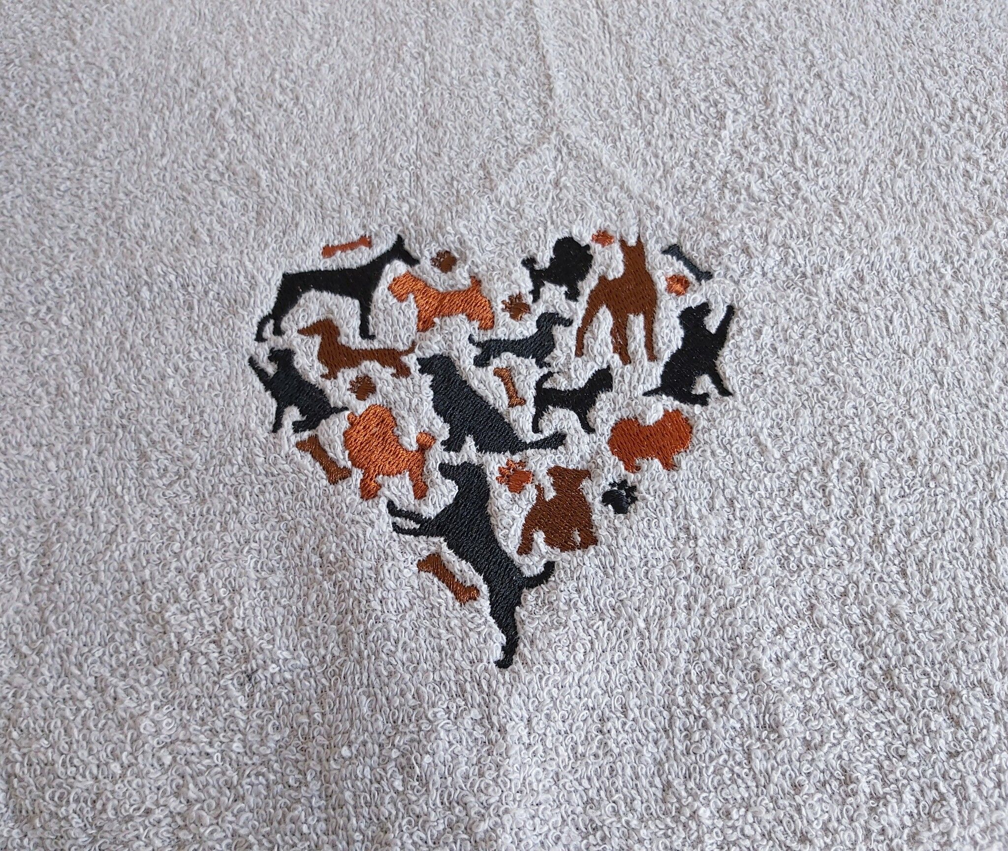 Handduk - Loving Dogs