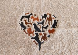 Handduk - Loving Dogs
