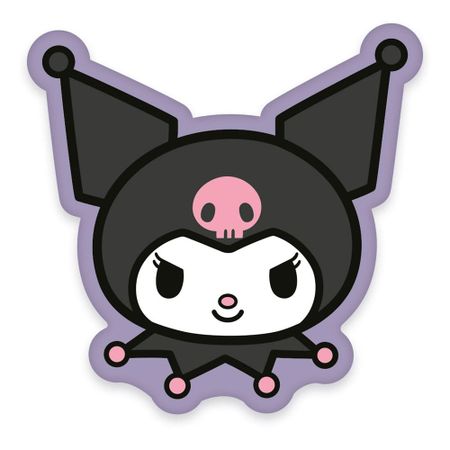 3D kudde - Sanrio Pillow Kuromi Face 36 cm