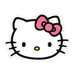 3D kudde - Sanrio Pillow Hello Kitty Face 36 cm