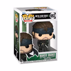 Metal Gear Solid POP staty - Naked Snake 9 cm - 1053
