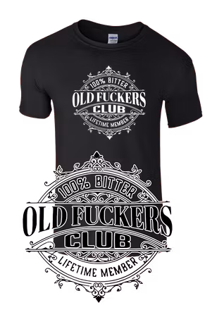 Old Fuckers Club t-shirt
