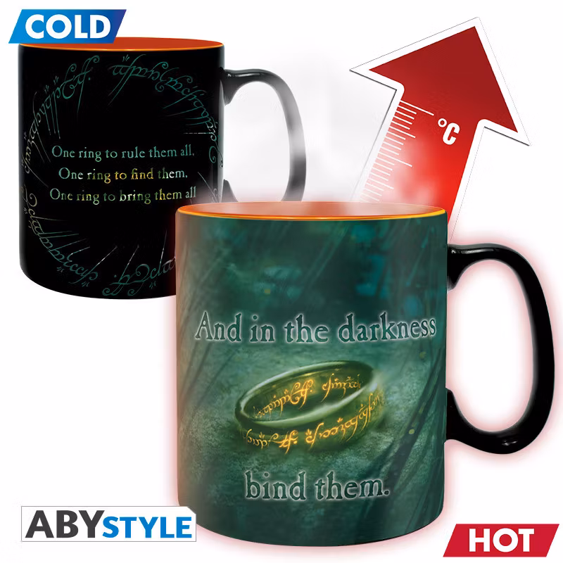 Lord of the Rings Mugg - Heat Change - Sauron